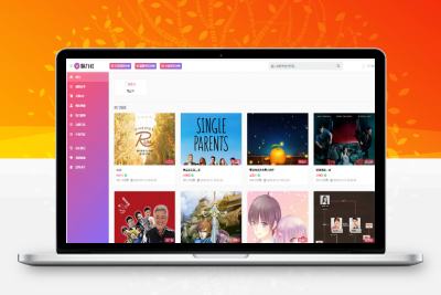 苹果CMS10模版 魅力社新粉色视频站源码 仿APP